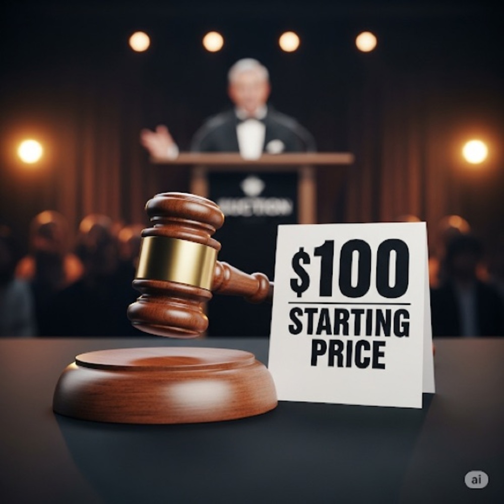 ***LIVE SHOW*** $100 Auction Starting Bid